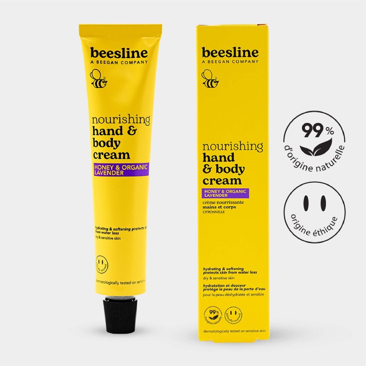 Crème nourrissante mains et corps (100 ml)